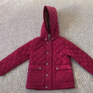 Burberry quilted jacket 3y
